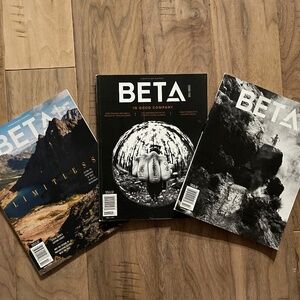 Set of 3 New "Beta" Mountain Biking Magazines